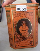 Vintage Coleman's Mustard Tin
