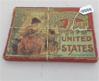 Vintage 1887 US Map Puzzle
