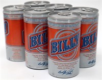 Billy Beer Vintage Unopened 6-Pack Billy Carter