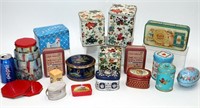 Lot of Misc Vintage Small Tins