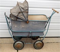 Vintage Rocking Pram Baby Carriage