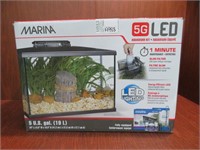 MARINA 5 G LED AQUARIUM KIT - MISSING FOOD & NET