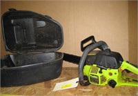 16in Poulan Chainsaw w/Case Extra Blades Model