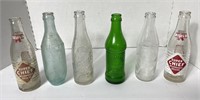 Vintage Bottles: Hires, Dr Pepper, Super Chief