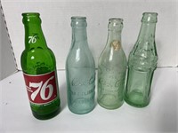 American 76 Bottle & Coca-Cola Bottles