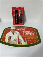 Coca-Cola Place Mat & Pen Set