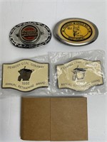 Peabody Coal Mining Belt Buckles