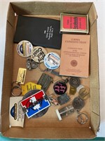 Coal Mine Key Chains, Buttons & More