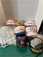 Assorted Hats & Hat Protector