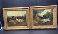 2 George Armfield Style Terrier Paintings