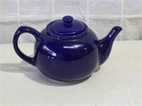 Small Blue Ceramic Teapot