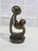 Small 8.5" Stome Mother & Child Statue