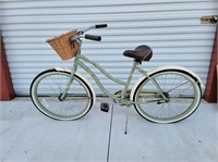 Pale Green Huffy Cranbrook Ladies Bicycle