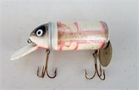 Vintage Heddon Big Bud Fishing Lure - Rusted