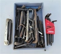 Mixed Lot Various Brands & Sizes Allen Wrenches