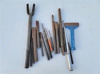 Mixed Lot Cold Chisels & Punches