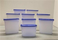 Tupperware storage containers-set of 9
