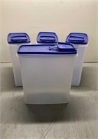 Tupperware storage containers set of 4