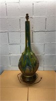 Vintage Ceramic Lamp No Shade