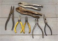 Lot of Various Pliers