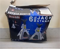 Open Box 6 Ton Jack Stands