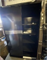 Tennsco Sliding Door Jumbo Storage Cabinet. 48” x