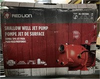 Redlion Shallow well jet pump, model: