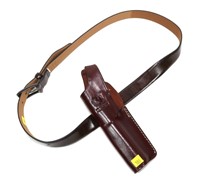 Ruger leather holster for 5.5" barrel semi-autos