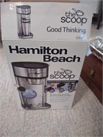 Hamilton Beach the scoop coffee maker