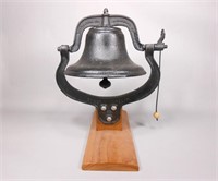 CS Bell Co. Cast Iron Bell with Yoke