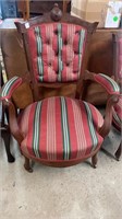 Walnut Victorian Arm Chair