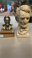 Two Abraham Lincoln Busts