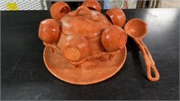 Sittre Ceramic Soup Tureen, Bowls, Ladle