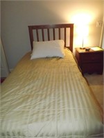 Twin Size Bed with Headboard