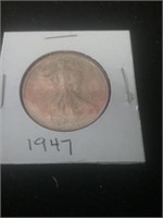 1947 silver half dollar