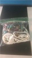 Full bag of miscellaneous jewelry