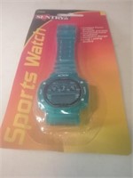 New digital Sentry sports watch in green
