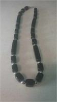Group of two black necklaces