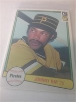Johnny Ray Pirates 1982 baseball card