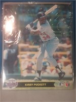 Kirby Puckett Minnesota Twins 8 x 10 color photo