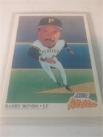 Score Barry Bonds All Star Baseball Card