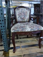 2 nice condition matching ornate arm chairs