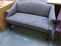 Love Seat/bench floral pattern