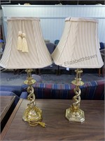 Set of matching lamps