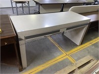 60x24 inch 2 drawer wall desk