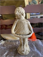 Vintage Garden Statuary- Child