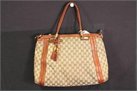 Gucci Beige/Brown Bella Shoulder Bag