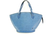 Louis Vuitton Blue St-Jacques Shoulder Bag