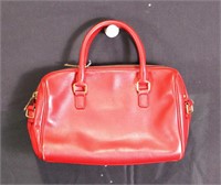 Yves St-Laurent Red Baby Duffle Bag
