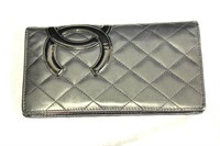 Chanel Black/Pink Cambon Bifold Wallet